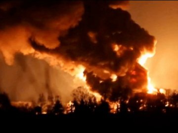 Через пожежу на нафтобазі у Луцьку перевірили якість повітря: які результати