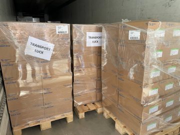 Волинь отримала вантажівку медикаментів із Польщі