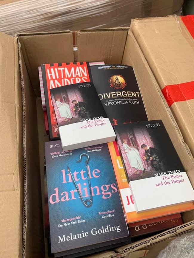 На «Ягодині» затримали вантажівку з англомовними книгами на 40 мільйонів. ФОТО