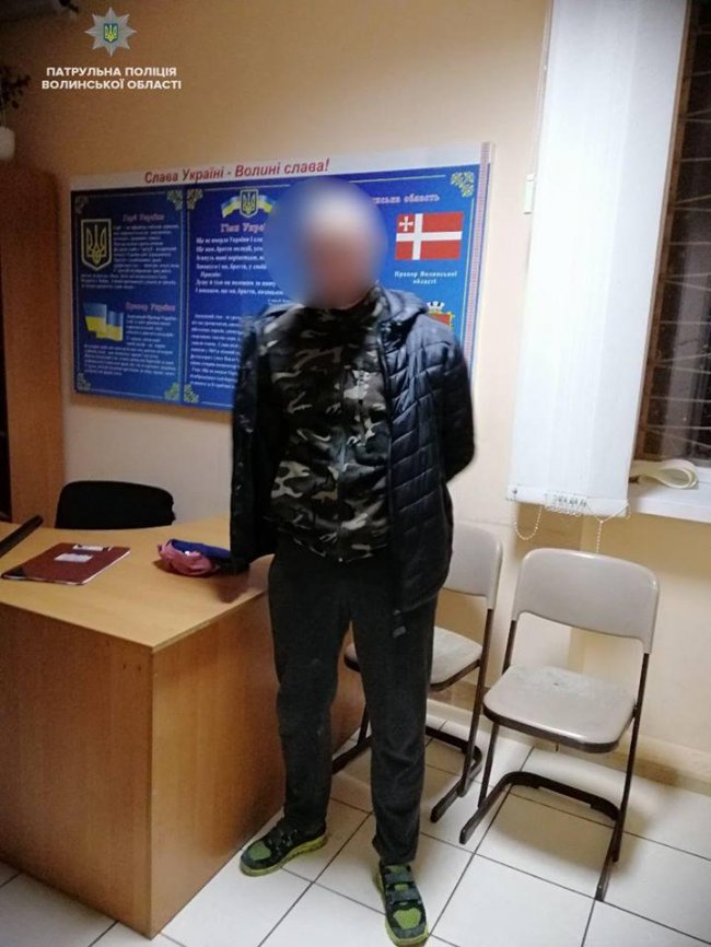 У Ковелі затримали молодика, який вчинив стрілянину на зупинці