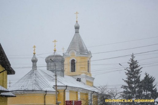 Луцьк у хуртовині. ФОТО