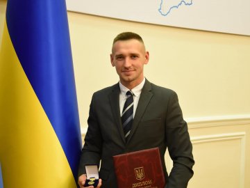 Керівник волинського клубу козацького бойового мистецтва «Герць» отримав премію Кабміну 