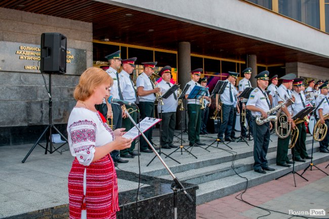 Лучани стали очевидцями незвичного концерту. ФОТО