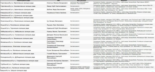 На Волині обрали 8 мерів і 18 селищних голів