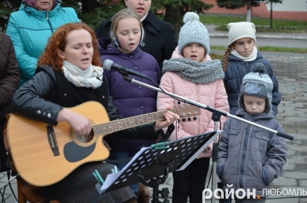 У Любомлі молилися за мир і Україну