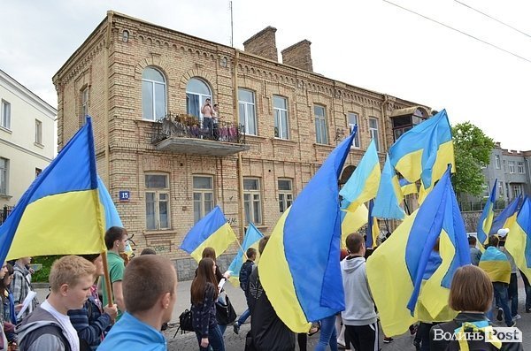 Марш Єдності в Луцьку. ФОТО