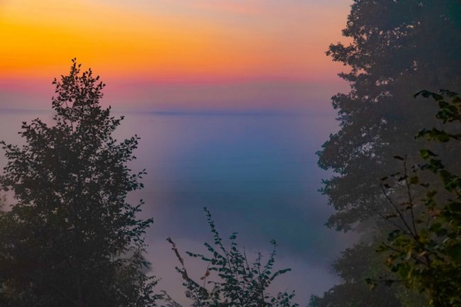Дивовижні краєвиди волинського нацпарку на світанку. ФОТО