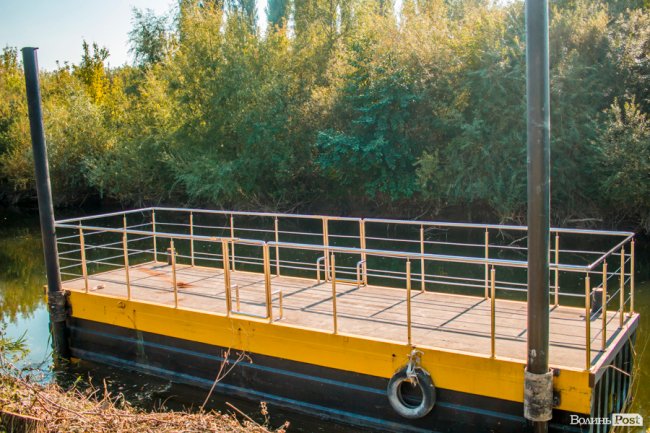 У Луцьку на Стиру облаштували ще один причал. ФОТО