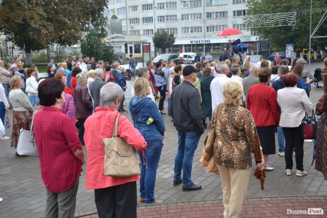 У Луцьку співали пісень В'ячеслава Хурсенка. ФОТО