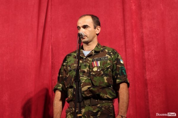 Учасник бойових дій на Сході Василь Лучук