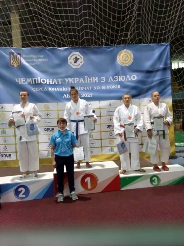 Волинська спортсменка – чемпіонка України з дзюдо. ФОТО