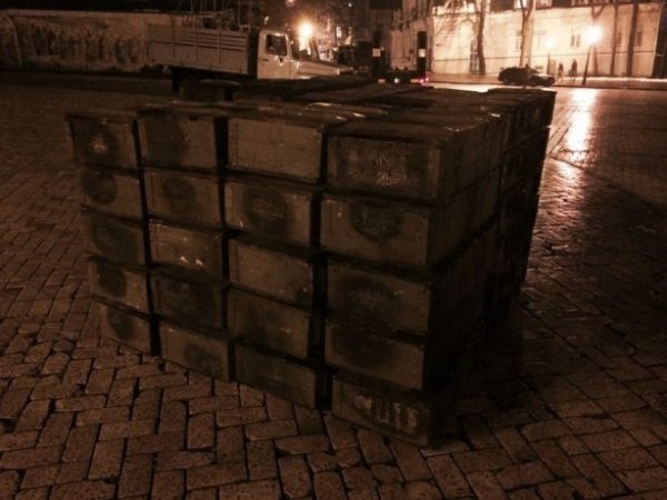 У центр Києва звезли російську техніку для «виставки ганьби». ФОТО