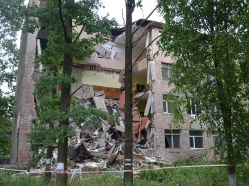 У Любешівському коледжі, де обвалилася стіна, вийшов із ладу котел