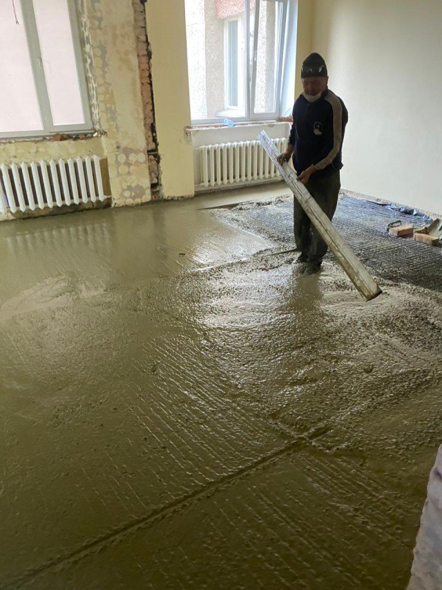 Будівельна компанія за власний кошт облаштовує приміщення для томографа у Боголюбах. ФОТО