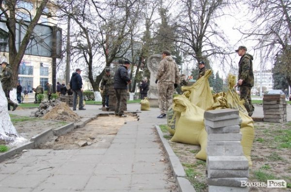 У Луцьку почали ремонт приміщення міліції. ФОТО