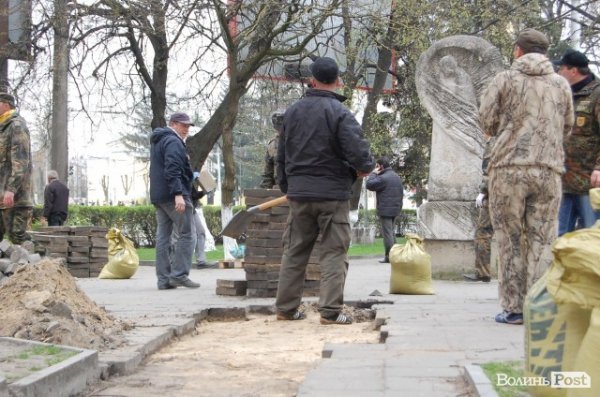 У Луцьку почали ремонт приміщення міліції. ФОТО