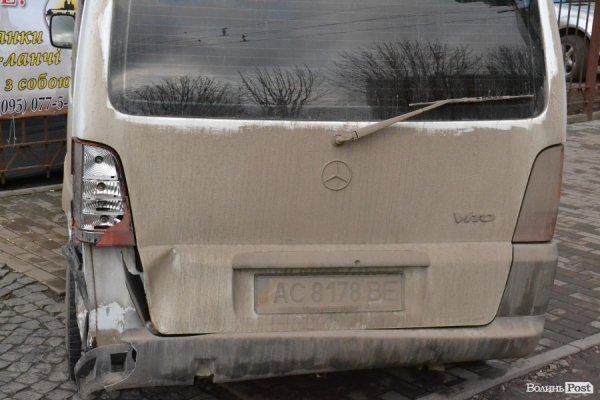 У Луцьку - потрійна аварія. ФОТО