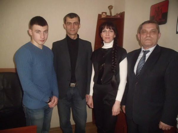 Студент Академії –  учасник АТО – активно займається громадською діяльністю. ФОТО