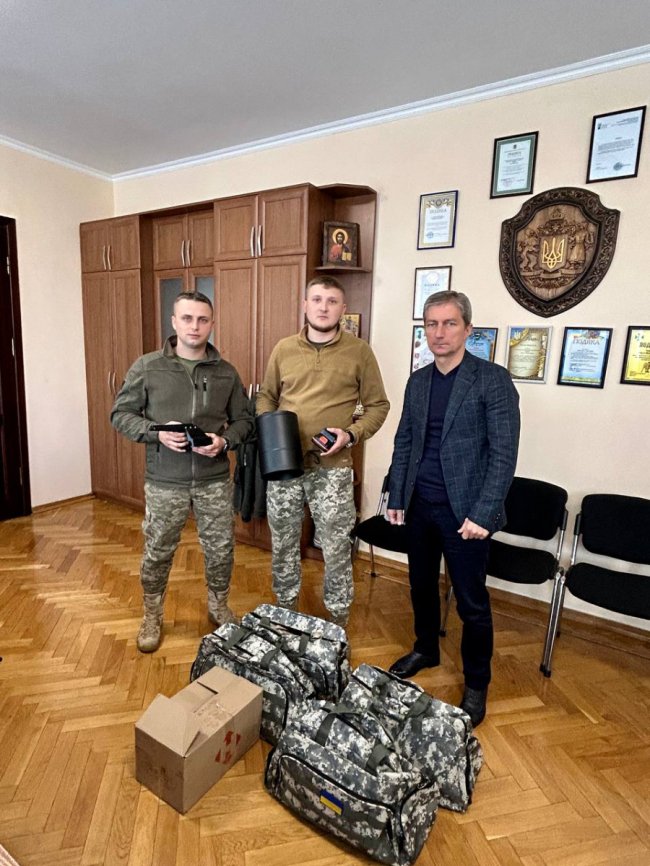 На Волині допомогли воїнам, які боронять небо