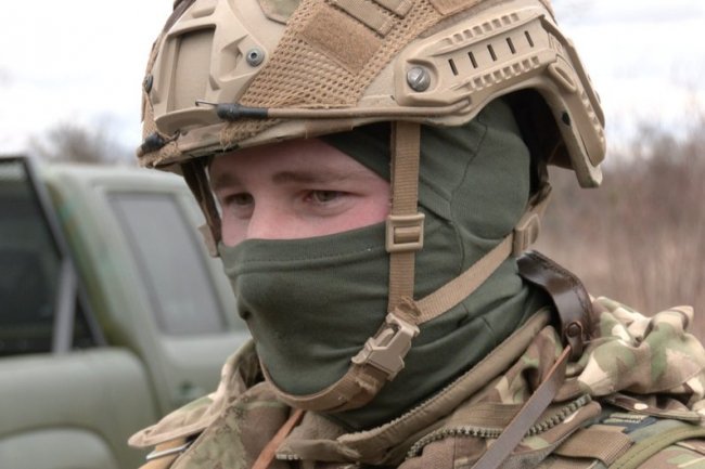 Командир вогневої мобільної групи Богдан.