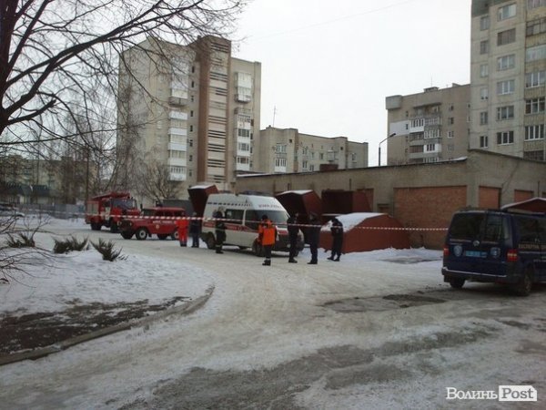 У Луцьку «замінували» дев'ятиповерховий будинок. ФОТО