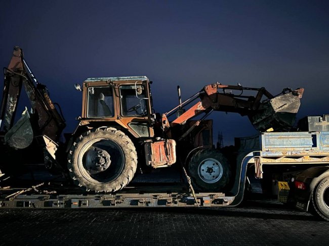 З Волині відправили техніку для ліквідації наслідків затопленої Херсонщини. ФОТО