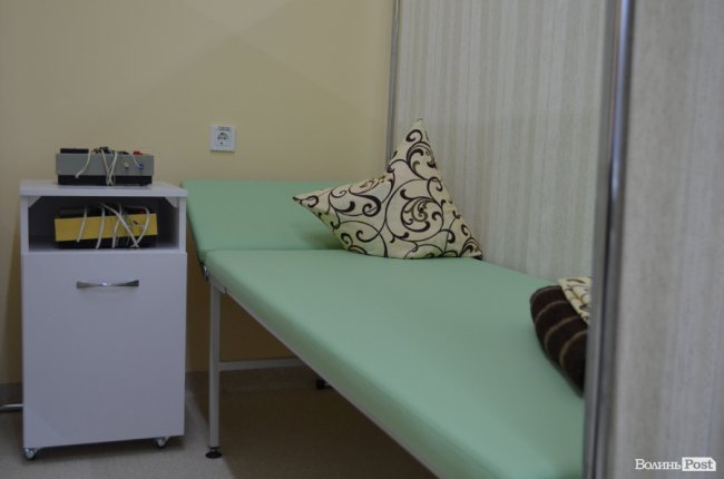 У луцькій райлікарні відкрили фізіотерапевтичне відділення європейського зразка