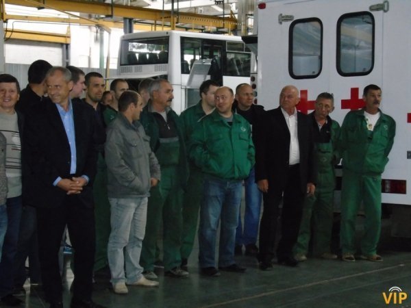 Працівників луцького «Автоскладального заводу»  привітали з професійним святом. ФОТО