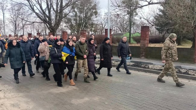 У громаді під Луцьком поховали Героя Романа Мигдаля