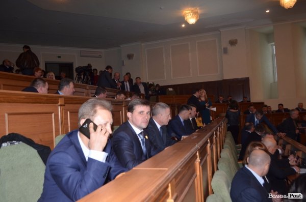 Стартувала сесія Волинської облради. ФОТО. ОНОВЛЮЄТЬСЯ