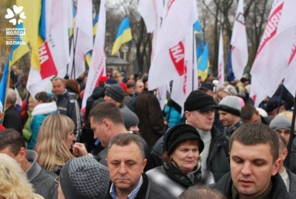 Волиняни на Євромайдані в Києві. ФОТО