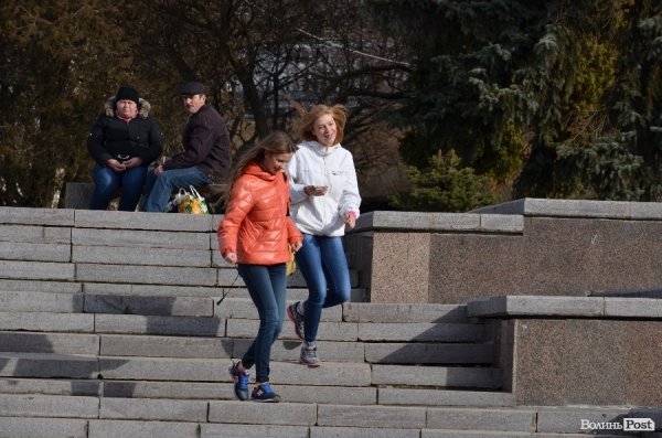 В Луцьку майже весна. ФОТО