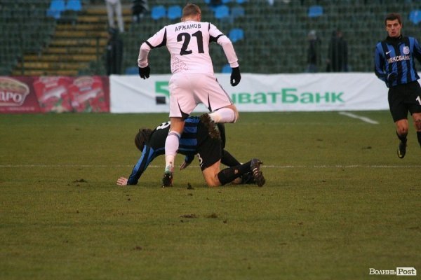 «Волинь» програла «Чорноморцю». ФОТО. ВІДЕО