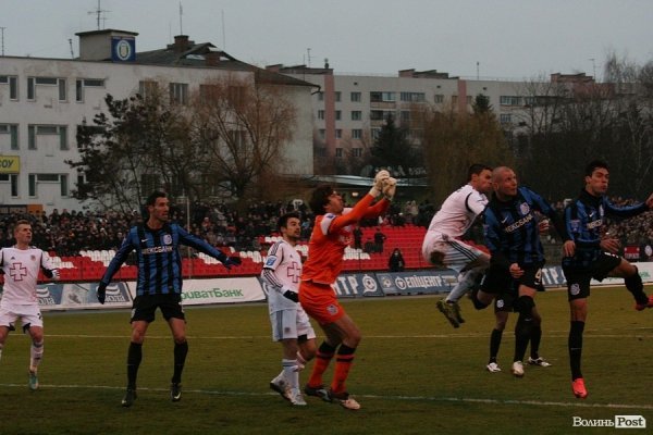 «Волинь» програла «Чорноморцю». ФОТО. ВІДЕО