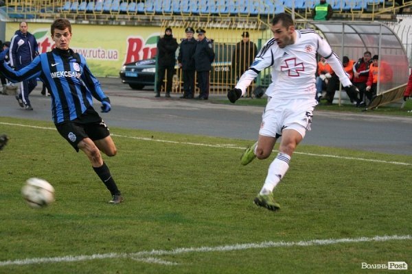 «Волинь» програла «Чорноморцю». ФОТО. ВІДЕО