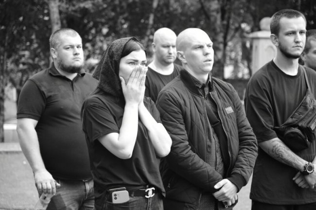 У Луцьку  в останню дорогу провели двох Героїв Віталія Велічка та Антона Бучка. ФОТО