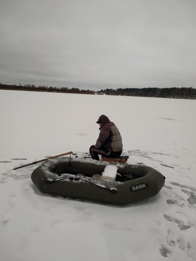 Зимова рибалка: волинянин похвалився уловом. ФОТО