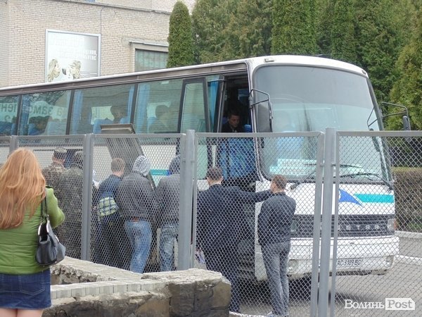 У Луцьку - мобілізація. ФОТО