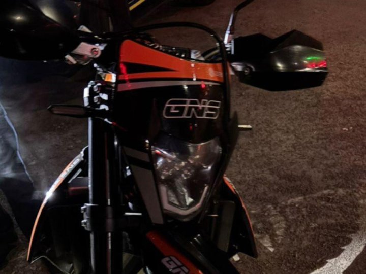 У Луцьку спіймали мотоцикліста без номерів та прав на керування