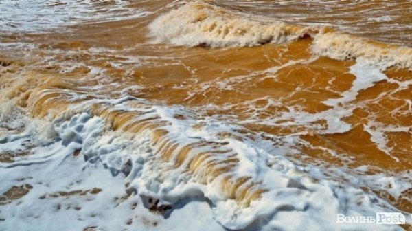 У Криму море стало жовтого кольору. ФОТО