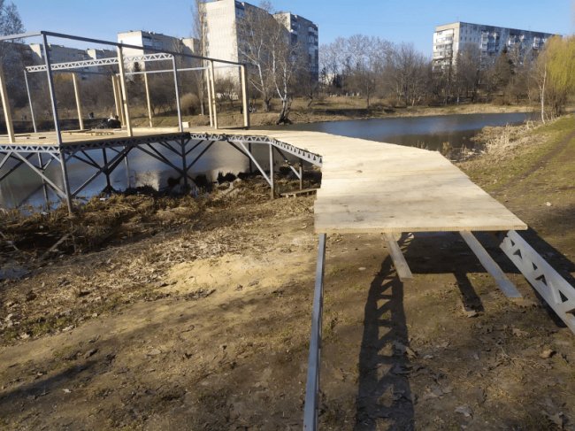 У парку облаштовують другу «Луцьку Венецію»