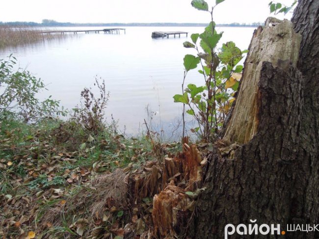 Безлюддя і човни з водою: волинське озеро восени. ФОТО