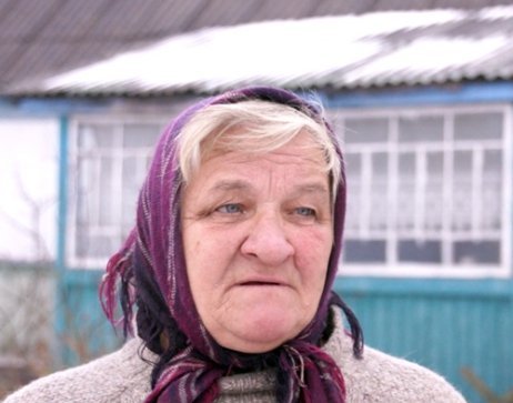 Жителька Старосілля Надія Василівна, яку врятували з пожежі