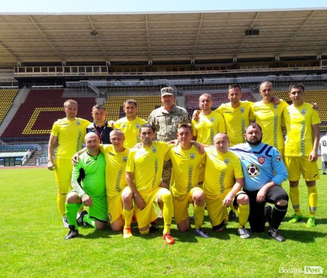 Волиняни стали срібними призерами міжнародного футбольного турніру серед військових