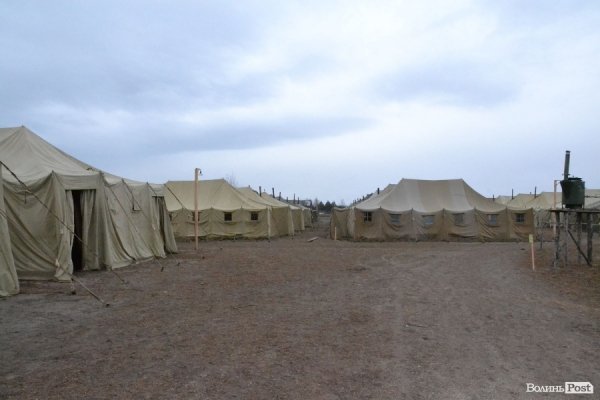 В яких умовах будуть готувати мобілізованих із Волині. ФОТО