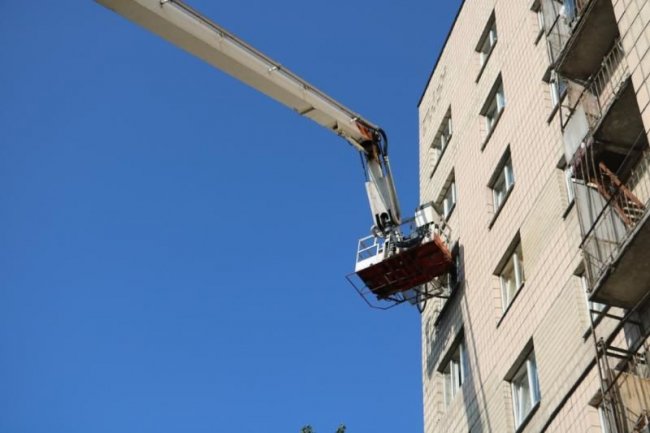 У київському гуртожитку горіла кімната. ФОТО