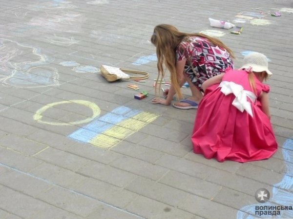 Всесвітній День захисту дітей у Луцьку. ФОТО