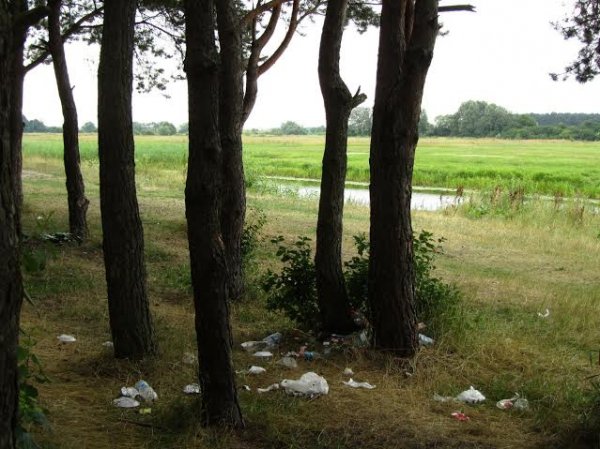 Уїк-енд на сміттєзвалищі: озеро Целєбне в Іваничівському районі. ФОТО