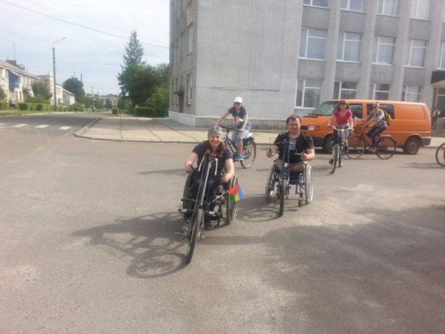 У Маневичах влаштували велопробіг