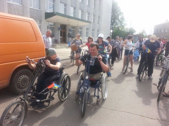 У Маневичах влаштували велопробіг